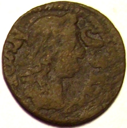 Polish Solidus Coin King John II Casimir w/ Bust Facing Right & Eagle 